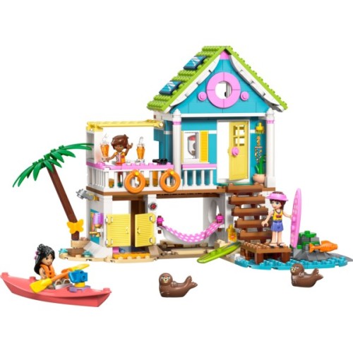 Конструктор LEGO Friends Пляжний будиночок з морськими котиками (42699)