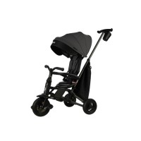 Дитячий велосипед QPlay Nova+ Rubber складаний триколісний Ultimate Black (S700-17Nova+RubberUB)