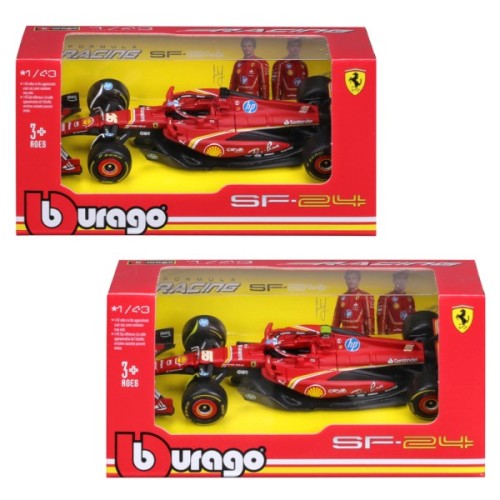 Масштабна модель автомобіля Bburago Автомодель - Ferrari Racing - SF-24, 1:43 (18-36844)