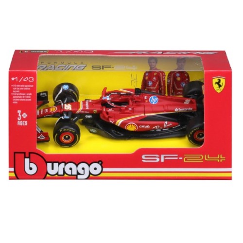 Масштабна модель автомобіля Bburago Автомодель - Ferrari Racing - SF-24, 1:43 (18-36844)