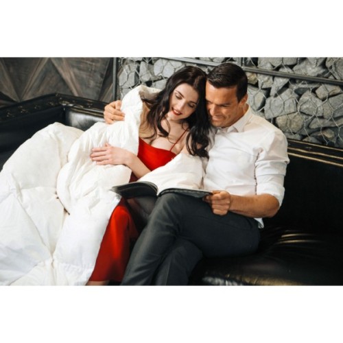 Ковдра MirSon антиалергенна Luxury Exclusive Eco-Soft 887 деми 110x140 см (2200000621313)