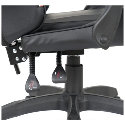 Крісло ігрове Аклас Бешкет ANF підліткове Чорний (PU-чорний) (00160337)