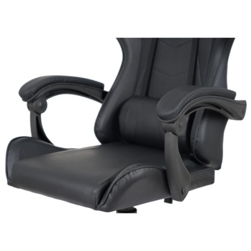 Крісло ігрове Аклас Бешкет ANF підліткове Чорний (PU-чорний) (00160337)