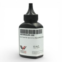 Тонер HP CLJ M252/277/452/477, Canon 045/046, 100г MAGENTA Welldo (WDTHM452M-100)