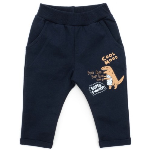 Спортивний костюм дитячий Breeze з динозаврами (18889-80B-yellow)