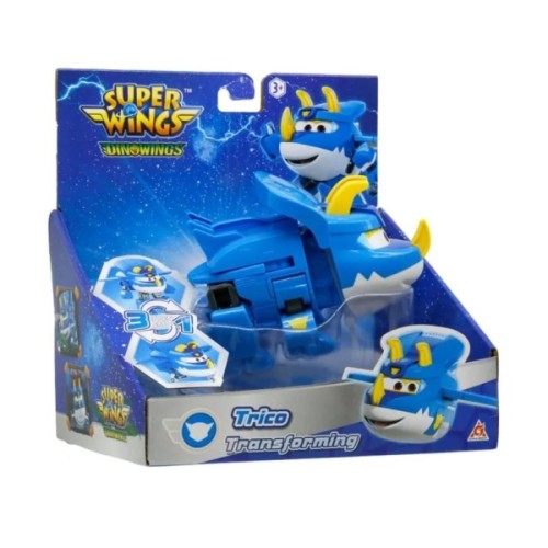 Фігурка Super Wings трансформер Transforming Тріко (Trico), 12.5 см (EU790242)