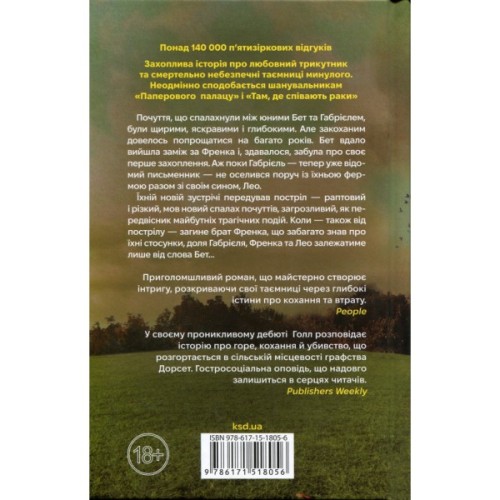 Книга Зруйнована країна - Клер Леслі Голл КСД (9786171518056)