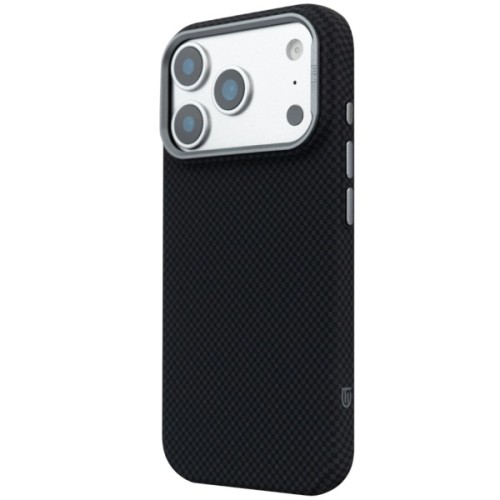 Чохол до мобільного телефона Armorstandart LikeCarbon2 MagCase Apple iPhone 17 Pro Max Kevlar Black (ARM88377)