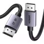 Кабель мультимедійний DisplayPort M to DisplayPort M 5.0m 8K60Hz 32.4Gbps black Ugreen (45039)