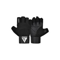 Рукавички для фітнесу RDX W3 with EVA Padding Black S (WGS-W3B-S+)