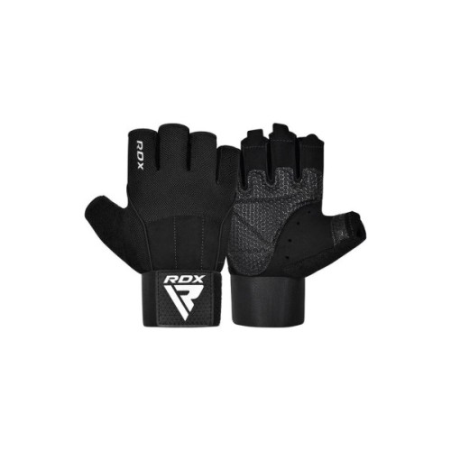 Рукавички для фітнесу RDX W3 with EVA Padding Black S (WGS-W3B-S+)
