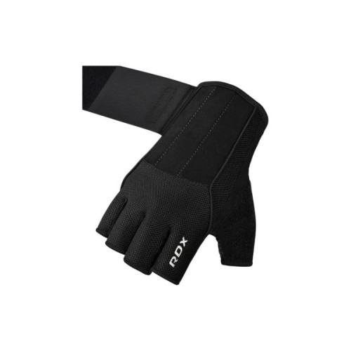 Рукавички для фітнесу RDX W3 with EVA Padding Black S (WGS-W3B-S+)