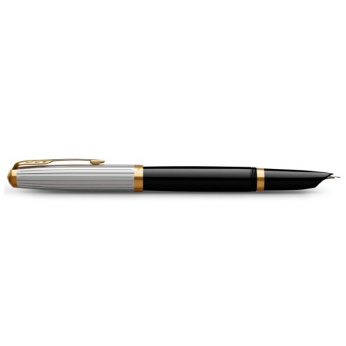 Ручка пір'яна Parker PARKER 51 Premium Black GT  FP F (56 111)