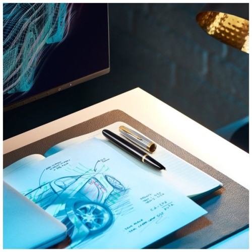 Ручка пір'яна Parker PARKER 51 Premium Black GT  FP F (56 111)