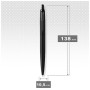 Ручка кулькова Parker JOTTER 17 XL Monochrome Black BT BP блістер (12 436)