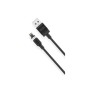Дата кабель USB 2.0 AM to Lightning 1.0m 2.1A magnetic pvc black XO (NB187-L-1-BK)