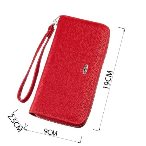 Гаманець Kivi З екошкіри флотар Червоний (19015)