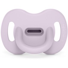 Пустушка Suavinex Colour Essence силіконова фізіологічна, 0-6 місяців, світло-фіолетова (308604)
