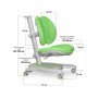 Дитяче крісло Mealux Ortoback Duo Green (Y-510 KZ)