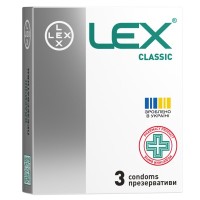Презервативи Lex Condoms Classic 3 шт. (4820144770333)