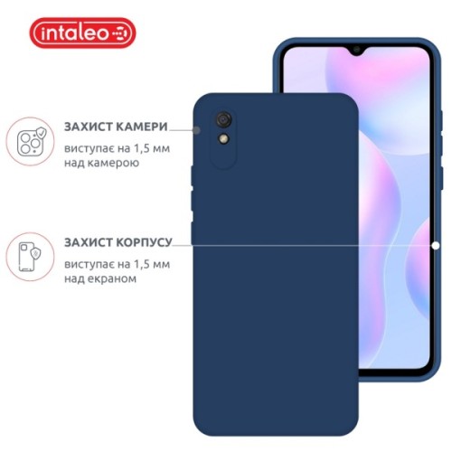 Чохол до мобільного телефона Intaleo SoftShell Xiaomi Redmi 9A Blue (1283126558252)