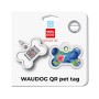 Адресник для тварин WAUDOG Smart ID з QR паспортом "Інжир", кістка 40х28 мм (231-4053)