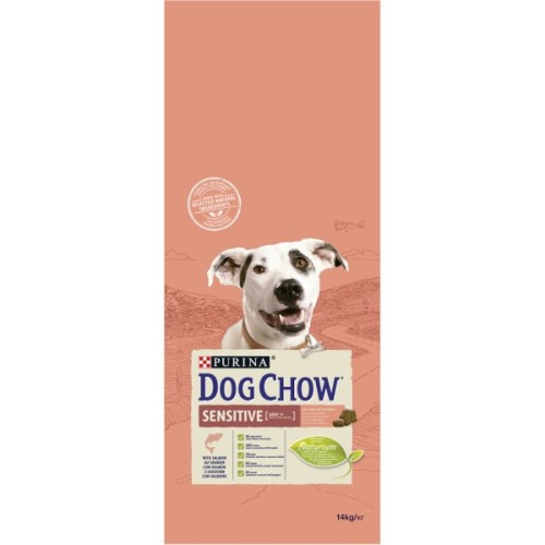 Сухий корм для собак Purina Dog Chow для дорослих, схильних до алергії собак з лососем 14 кг (7613034488244)