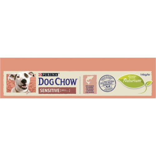 Сухий корм для собак Purina Dog Chow для дорослих, схильних до алергії собак з лососем 14 кг (7613034488244)