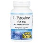 Вітамінно-мінеральний комплекс Natural Factors L-тирозин, 1000 мг, L-Tyrosine, 60 вегетаріанських капсул (NFS-02803)