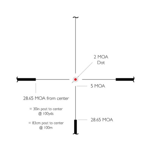 Оптичний приціл Hawke Vantage 30 WA 3-9x42 сітка L4A Dot з підсвічуванням (14279)