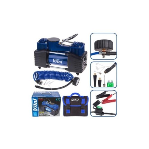 Автомобільний компресор VITOL K-72 150psi/25Amp /90л (K-72)