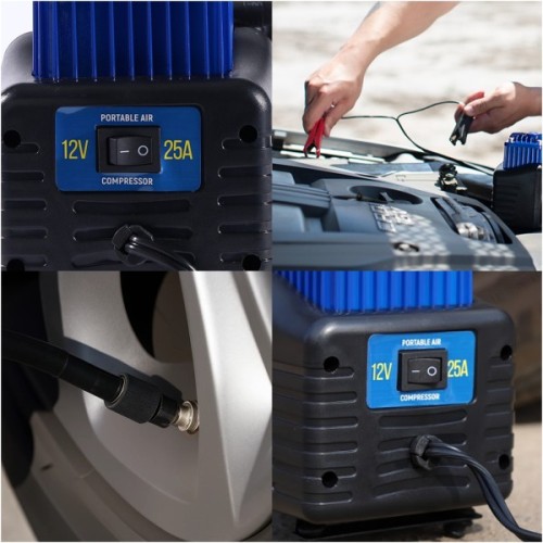Автомобільний компресор VITOL K-72 150psi/25Amp /90л (K-72)
