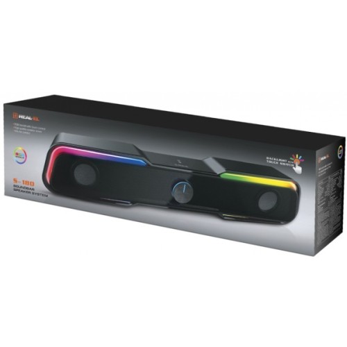 Акустична система REAL-EL S-180 Black (EL121100012)