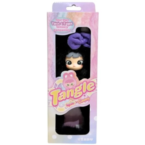 М'яка іграшка Tangle з кільцем Cimmy Fluffy Bunny Coco (HWTANGLE01S01-BC06)