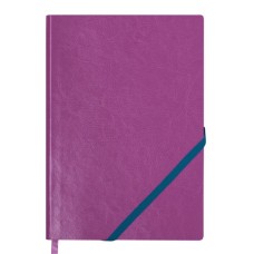 Книга записна Buromax Lollipop Logo2U 96 аркушів А5 у клітинку бузковий (BM.295103-10)