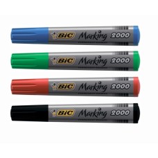 Набір маркерів Bic перманентних, 4 кольори (bc8209112)