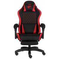 Крісло ігрове GT Racer X-2339 Black/Red (X-2339 Fabric Black/Red)