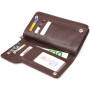 Портмоне Canpellini З натуральної шкіри Коричневе (21537)