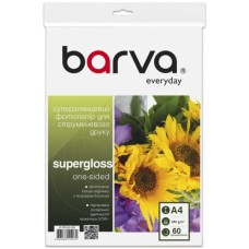 Фотопапір Barva A4 260г Everyday supergloss 60c (IP-RE260-392)