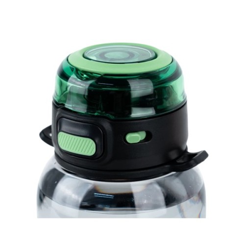 Поїльник-непроливайка Kite 700 мл, чорно-зелена (K25-1218-2)