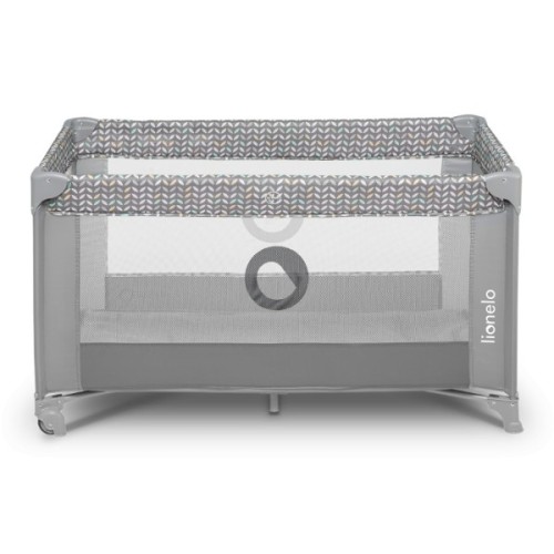 Дитячий манеж Lionelo Stefi Grey Concrete Multicolor (LO-STEFI GREY CONCRETE MULTICOLOR)