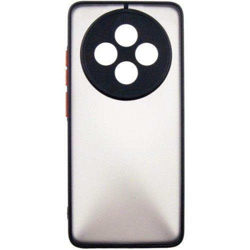 Чохол до мобільного телефона Dengos Matte OPPO Reno 12F 4G Black (DG-TPU-MATT-167)