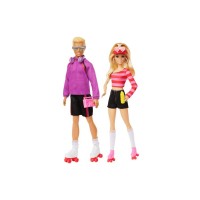 Лялька Barbie набір Барбі та Кен На роликах удвох (HXK90)