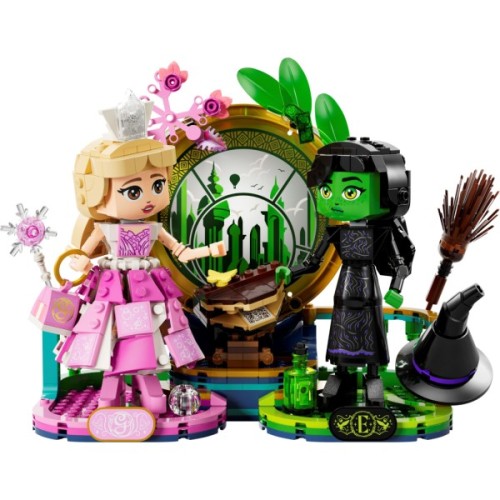 Конструктор LEGO Wicked Фігурки Ельфаби й Ґлінди 558 деталей (75682)
