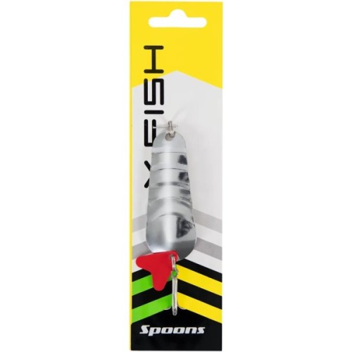 Блешня X-Fish Buffalo 20g 01 Silver (1917.04.98)