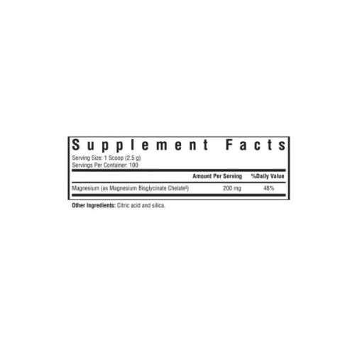 Мінерали Seeking Health Магній гліцинат у порошку, 200 мг, Magnesium Glycinate Powder, 187,5 гр (SKH-52999)