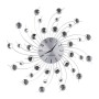 Настінний годинник Esperanza Wall Clock Geneva 50 см з променями з і сталі та кристалами (EHC004)