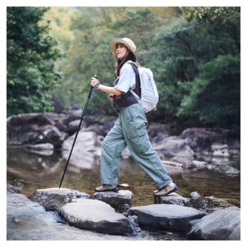 Трекінгові палиці Naturehike CNK2550DS010 55-120 см зелена 1 шт (6977465869371)