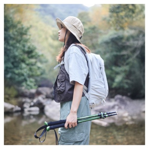 Трекінгові палиці Naturehike CNK2550DS010 55-120 см зелена 1 шт (6977465869371)