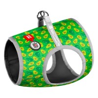 Шлея для собак WAUDOG Clothes з QR паспортом "Авокадо" XS3 (2950)